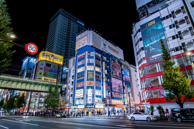 A mysterious night at Akihabara’s maid cafes and concept cafes.