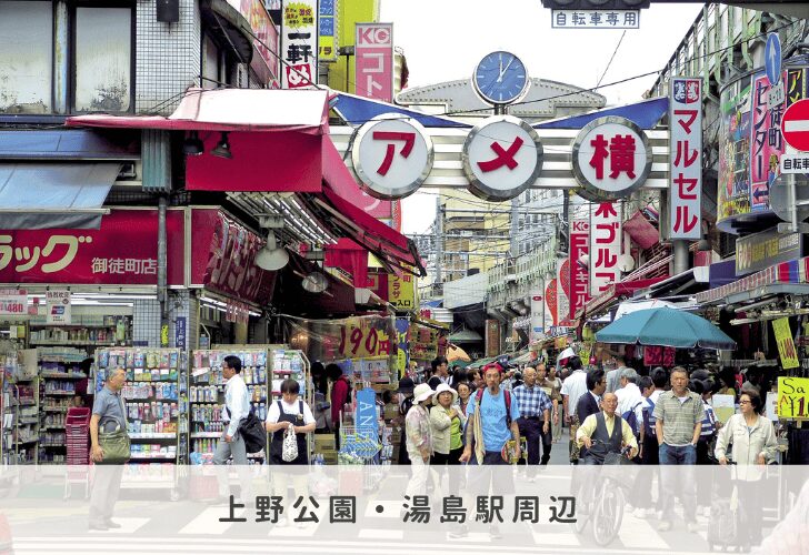 Recommended Streetwalker Spots in Tokyo #2
Around Ueno Park and Yushima Station